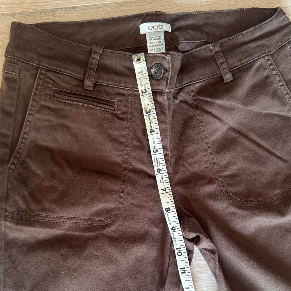Cache Brown Boot Cut Pants - image 4